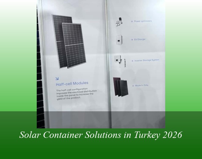 Solar Container Solutions in Turkey 2026
